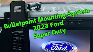 Installing The Bulletpoint Mount For The 202324 Ford F250 amp Up [upl. by Ahsayn]