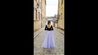 Make a tulle skirt with me 💜 sewingtutorial sesaladiy tulleskirt promdress sewingismysuperpower [upl. by Hafital]