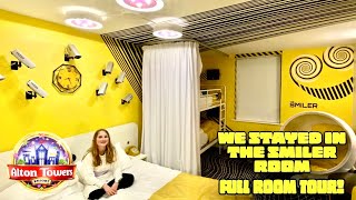 THE SMILER ROOM at The Alton Towers Hotel  March 2023  FULL ROOM TOUR [upl. by Lacsap262]