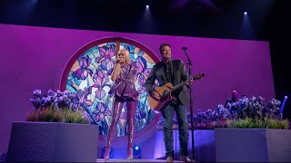 Blake Shelton and Gwen Stefani  Purple Irises Live from the 59th ACM Awards [upl. by Saqaw632]