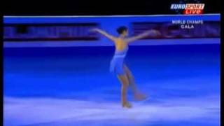 yuna kim 2008 0323 WC EX 영국해설 한글자막 [upl. by Mirisola13]