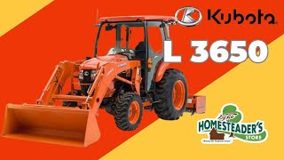 Exploring the Power of the Kubota L3560 Compact Tractor at The Homesteaders Store Wisconsin [upl. by Ion834]