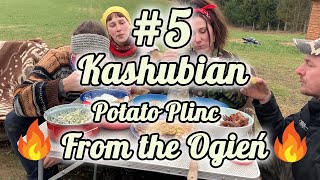 5 Kashubian Potato Plinc From the Ogień  Kaszubski Placek Ziemniaczany z Ogniska [upl. by Pradeep]