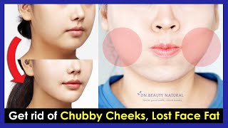 How to get rid of Chubby Cheeks Lost Face Fat and make your Face Slimmer  Face Yoga and Massage [upl. by Abe]