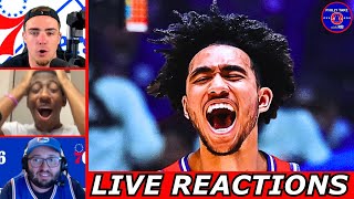 Sixers DRAFT Jared McCain With The 16th Overall Pick LIVE REACTION amp ANALYSIS [upl. by Cianca]