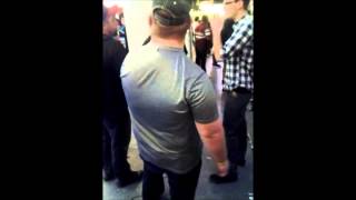 Drunk Guy in Las Vegas can barely stand up LOL Part 2 [upl. by Naillik]