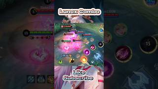 Lunox Combo Ruby DD Tutorial mobilelegends shorts [upl. by Charry639]