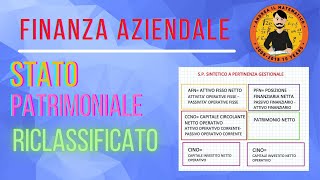 Finanza  Stato Patrimoniale Riclassificato  Andrea il Matematico [upl. by Nomrej908]