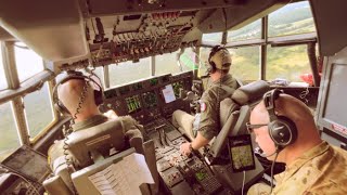 COCKPIT VIEW Kentucky C130J Super Hercules LOW LEVEL over Germany [upl. by Deidre]