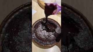 I tried Hot Lava Cake 🤤  356  vlog minivlog trending shorts [upl. by Einniw]