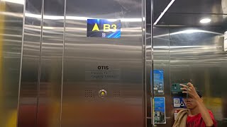 OTIS Gen2 Traction Elevators at Bundaran HI MRT Station Exit [upl. by Darsey133]