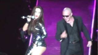 Pitbull feat Nayer Give Me Everything Tonight LIVE at Prudential Center [upl. by Almena]