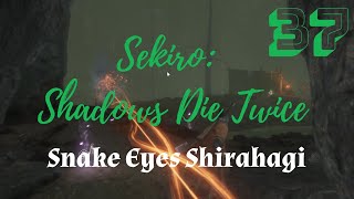 Sekiro p37  How to beat Snake Eyes Shirahagi boss [upl. by Lleral]