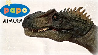 Papo  Allosaurus  Review [upl. by Burford333]