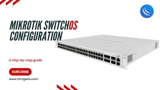 Mikrotik switchOS configuration a stepbystep guide  VLAN taggingport separation [upl. by Uella]