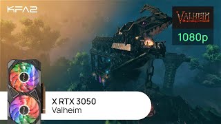 KFA2 X GeForce RTX 3050 Black  Valheim  1080p Full HD разрешение [upl. by Letnwahs]