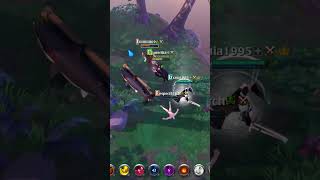 EXPERIENTE PLAYR VS NOVATOS ALBION ONLINE BEAR PAWS albionpvp albion albiononline shots [upl. by Darsey305]