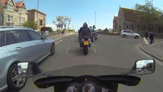 Kimmeridge and Swanage ride with two crazy motodudes [upl. by Licht]