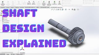 Shaft Design Explained A Comprehensive Guide for Mechanical Engineers [upl. by Iey]