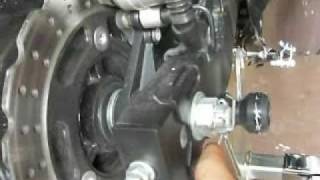 Kawasaki ninja 250r chain adjustment [upl. by Irehj]