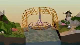 Poly Bridge  Early Access Trailer [upl. by Brendon659]