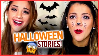 Scary Halloween Stories With NikiAndGabiBeauty [upl. by Yeldnarb]