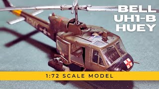 Building a 172 scale Uh1B Huey model [upl. by Stahl]