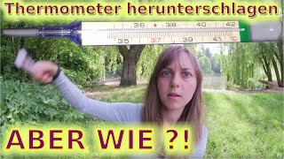 Thermometer schütteln leicht gemacht [upl. by Hilde]