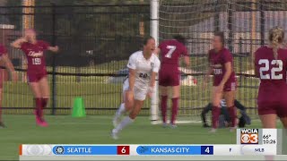 Illinois soccer beats Loyola in season opener first Illini sporting event of 202324 [upl. by Aekim]