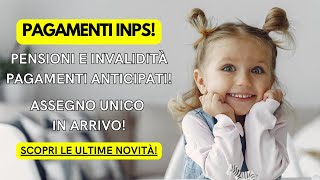 ⚡ Pagamenti INPS in Arrivo ECCO LE DATE Preparati Subito [upl. by Siron821]