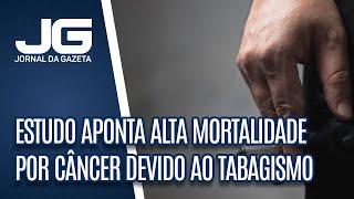 Estudo chama atenção para alta mortalidade de pacientes que adquiriram câncer por tabagismo [upl. by Rafe612]