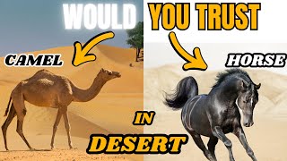 Camels vs Horses Who’s the Real Desert Champion [upl. by Tsirc]