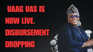 GIVING NIGERIANS A LIGHT SPRING UAAG UAS IS NOW LIVE DISBURSEMENT DROPPING funding disbursement [upl. by Hochman]