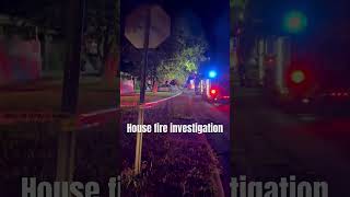 Sept 4 2024 House fire investigation 18 S West [upl. by Dyol]