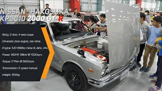 Checking a fully restored Hakosuka Skyline GTR Great Exhaust amp Engine Sound  JDM Masters [upl. by Anehc]