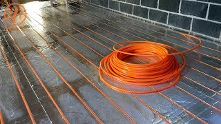 SUPERflex™ SlimFix® overfloor heating Install by Continal Underfloor [upl. by Ilrahc]