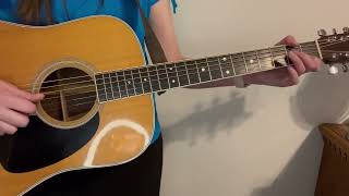 Dwelling in Beulah Land Key of C Guitar Beginner [upl. by Shermy]