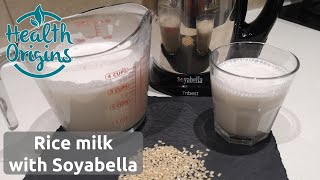 Rice Milk with Soyabella [upl. by Robbi457]