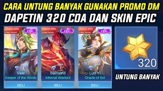 CARA DAPETIN 320 CRYSTAL OF AURORA DAN SKIN EPIC 1 DIAMOND PAKE PROMO MD GRATIS [upl. by Quincey480]