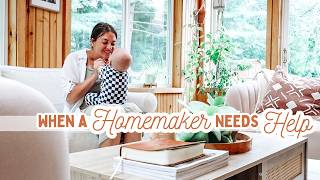 A Day at Home sew with me at home fast food  Amazon favorites  Mennonite Mom Life [upl. by Kemme]