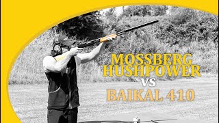 Mossberg Hushpower Silenced 410 Vs Baikal Non Silenced Shotgun [upl. by Eelarat259]