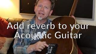 TONEWOOD AMP DemoReview  How to Add Reverb to your Acoustic Guitar [upl. by Giliane]