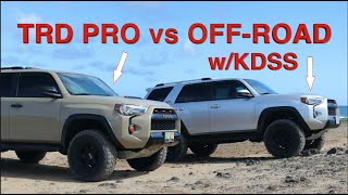 4RUNNER TRD PRO vs OFFROAD wKDSS [upl. by Christine]