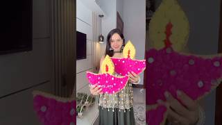 Easy Diwali Decoration idea shorts diwalidecoration diwali diy ytshorts diwalihanging diya [upl. by Lena165]