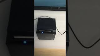 Find out IP address of your Epson TM M30 printer [upl. by Amorete]