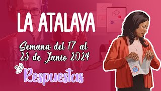 ESTUDIO DE LA ATALAYA ♡ SEMANA DEL 11 AL 17 DE DICIEMBRE✅ COMENTARIOS Y RESPUESTAS [upl. by Eneleuqcaj]