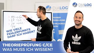 Was muss ich zur Theorieprüfung CCE wissen LKWBerufskraftfahrer  DIALOG BZ [upl. by Sussman]