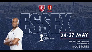 🎥 DAY TWO LIVE STREAM  KENT vs ESSEX [upl. by Neliac]