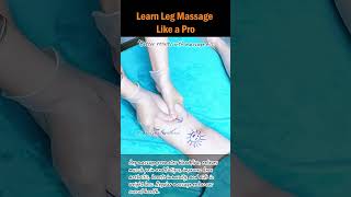 Learn Leg Massage Like a Pro legmassage homemassage jointhealth relaxationtechniques [upl. by Misak]