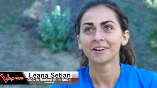 Leana Setian GCC Cross Country on Running With Her Team [upl. by Kisor]